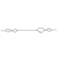 Bracelet Femme - Argent 925 - Longueur : 18 cm