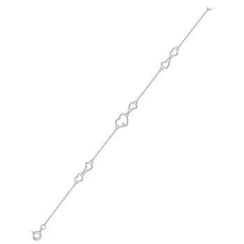Bracelet Femme - Argent 925 - Longueur : 18 cm