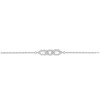 Bracelet Femme - Argent 925 - Longueur : 18 cm - vue V1