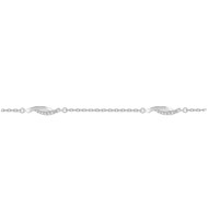 Bracelet Femme - Argent 925 - Longueur : 18 cm