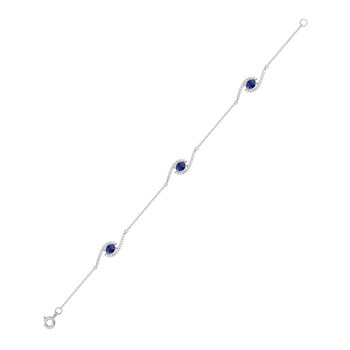 Damesarmband - Zilver 925 - Lengte : 18 cm