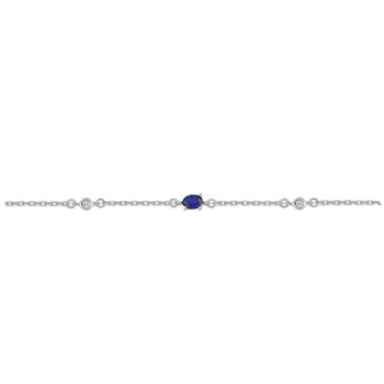 Bracelet Femme - Argent 925 - Longueur : 18 cm
