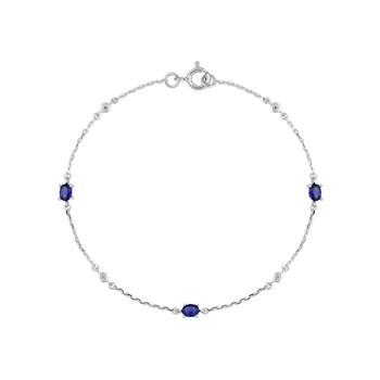 Bracelet Femme - Argent 925 - Longueur : 18 cm