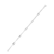 Bracelet Femme - Argent 925 - Longueur : 18 cm