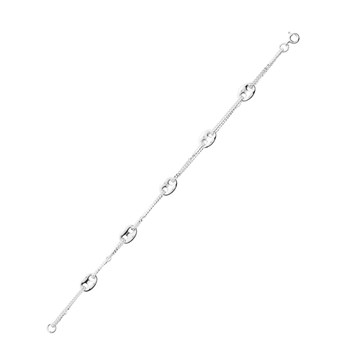 Damesarmband - Zilver 925 - Lengte : 18 cm