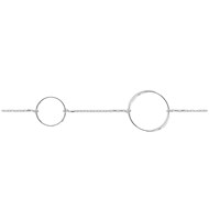 Bracelet Femme - Argent 925 - Longueur : 18 cm