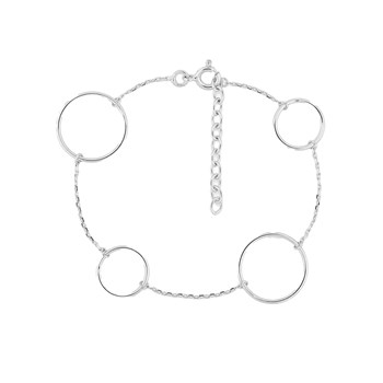 Bracelet Femme - Argent 925 - Longueur : 18 cm