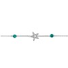Bracelet Femme - turquoise - Argent 925 - Longueur : 18 cm - vue V1