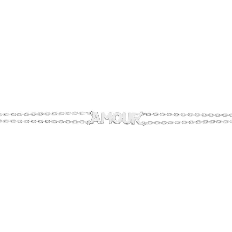 Bracelet Femme - Argent 925 - Longueur : 18 cm