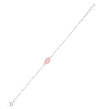 Bracelet Femme - Oxyde de zirconium - Argent 925 - Longueur : 18 cm