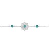 Bracelet Femme - Turquoise - Argent 925 - Longueur : 18 cm - vue V1