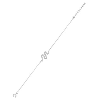 Bracelet Femme - Argent 925 - Longueur : 18 cm