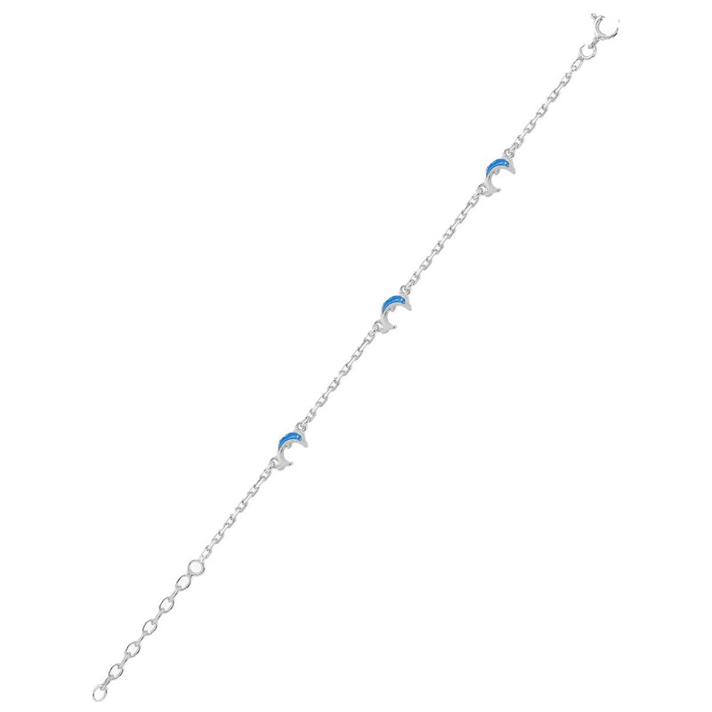 Bracelet enfant - Argent 925 - Longueur : 18 cm - vue 2