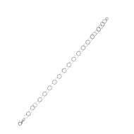 Bracelet Femme - Argent 925 - Longueur : 18 cm