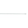 Chaîne Homme 50 cm - Forçat diamantée - Argent 925 - Largeur 2.85 mm - vue V1