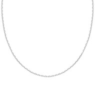 Chaîne Homme 45 cm - Forçat diamanté - Argent 925 - Largeur 2.15 mm