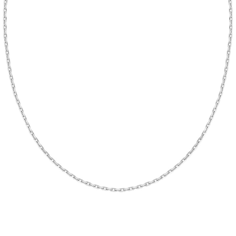 Chaîne Homme 45 cm - Forçat diamanté - Argent 925 - Largeur 2.15 mm