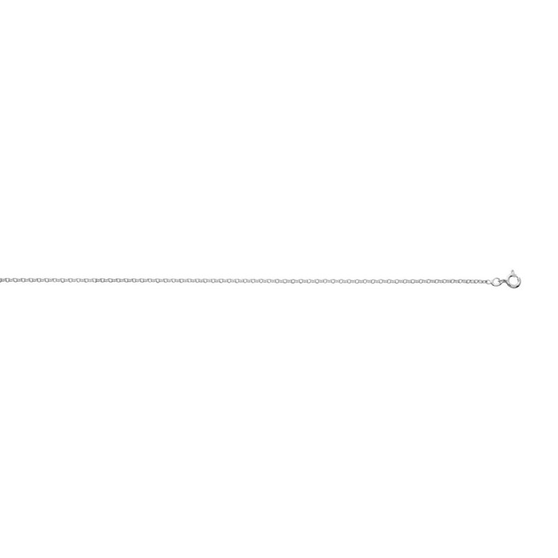 Chaîne femme 42 cm - Forçat rond - Argent 925 - Largeur 1.75 mm