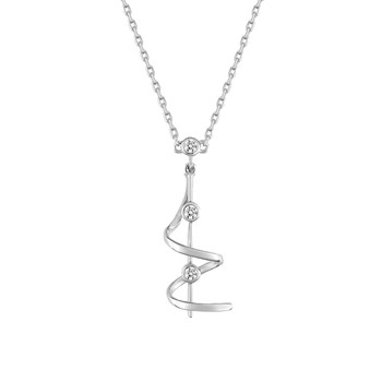 Damesketting - Zilver 925 - Lengte: 42 cm