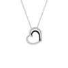 Collier coeur Femme - Argent 925 - Longueur : 42 cm - vue V1