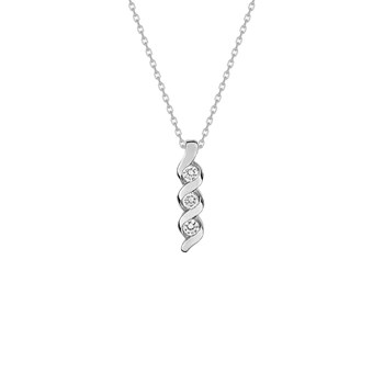Damesketting - Zilver 925 - Lengte: 42 cm