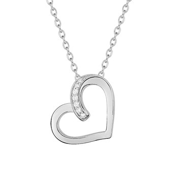 Damesketting - Zilver 925 - Lengte: 42 cm