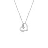 Collier coeur Femme - Argent 925 - Longueur : 42 cm - vue V1