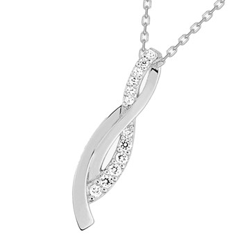 Damesketting - Zilver 925 - Lengte: 42 cm