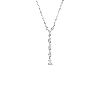 Damesketting - Zilver 925 - Lengte: 42 cm