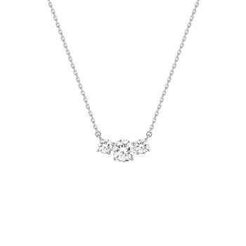 Damesketting - Zilver 925 - Lengte: 42 cm