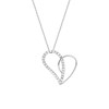 Collier Femme - Oxyde de zirconium - Argent 925 - Longueur : 42 cm - vue V1