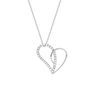 Collier Femme - Oxyde de zirconium - Argent 925 - Longueur : 42 cm