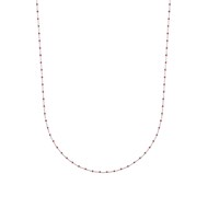 Collier Femme - Argent 925 - Email - Longueur : 45 cm