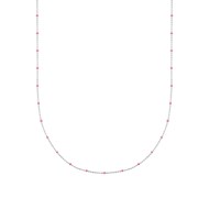 Collier Femme - Argent 925 - Email - Longueur : 42 cm