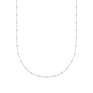 Collier Femme - Argent 925 - Email - Longueur : 42 cm