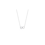 Collier Femme - Argent 925 - Oxyde de zirconium - Longueur : 42 cm