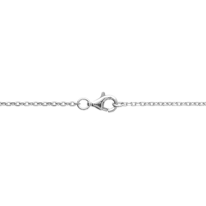 Collier Femme - Argent 925 - Oxyde de zirconium - Longueur : 45 cm - vue 3