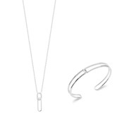 Collier Femme - Argent 925 - Longueur : 45 cm