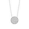 Collier Femme - Argent 925 - Oxyde de zirconium - Longueur : 45 cm - vue V1