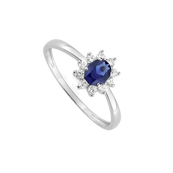 Bague femme - Oxyde de zirconium - Argent 925