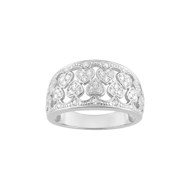 Bague femme - Oxyde de zirconium - Argent 925