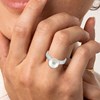 Bague femme - Oxyde de zirconium - Argent 925 - vue V3