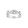 Bague femme - Oxyde de zirconium - Argent 925 - vue V1