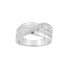 Bague femme - Oxyde de zirconium - Argent 925 - vue V1