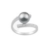 Bague femme - Oxyde de zirconium - Argent 925 - vue V1