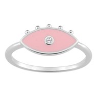 Bague femme - Oxyde de zirconium - Argent 925