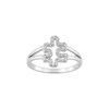 Bague femme - Oxyde de zirconium - Argent 925 - vue V1