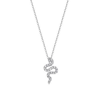 Damesketting - Zilver 925 - Lengte: 42 cm