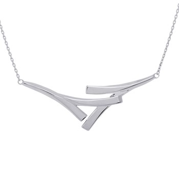 Damesketting - Zilver 925 - Lengte: 42 cm