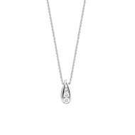 Collier Femme - Oxyde de zirconium - Argent 925 - Longueur : 42 cm